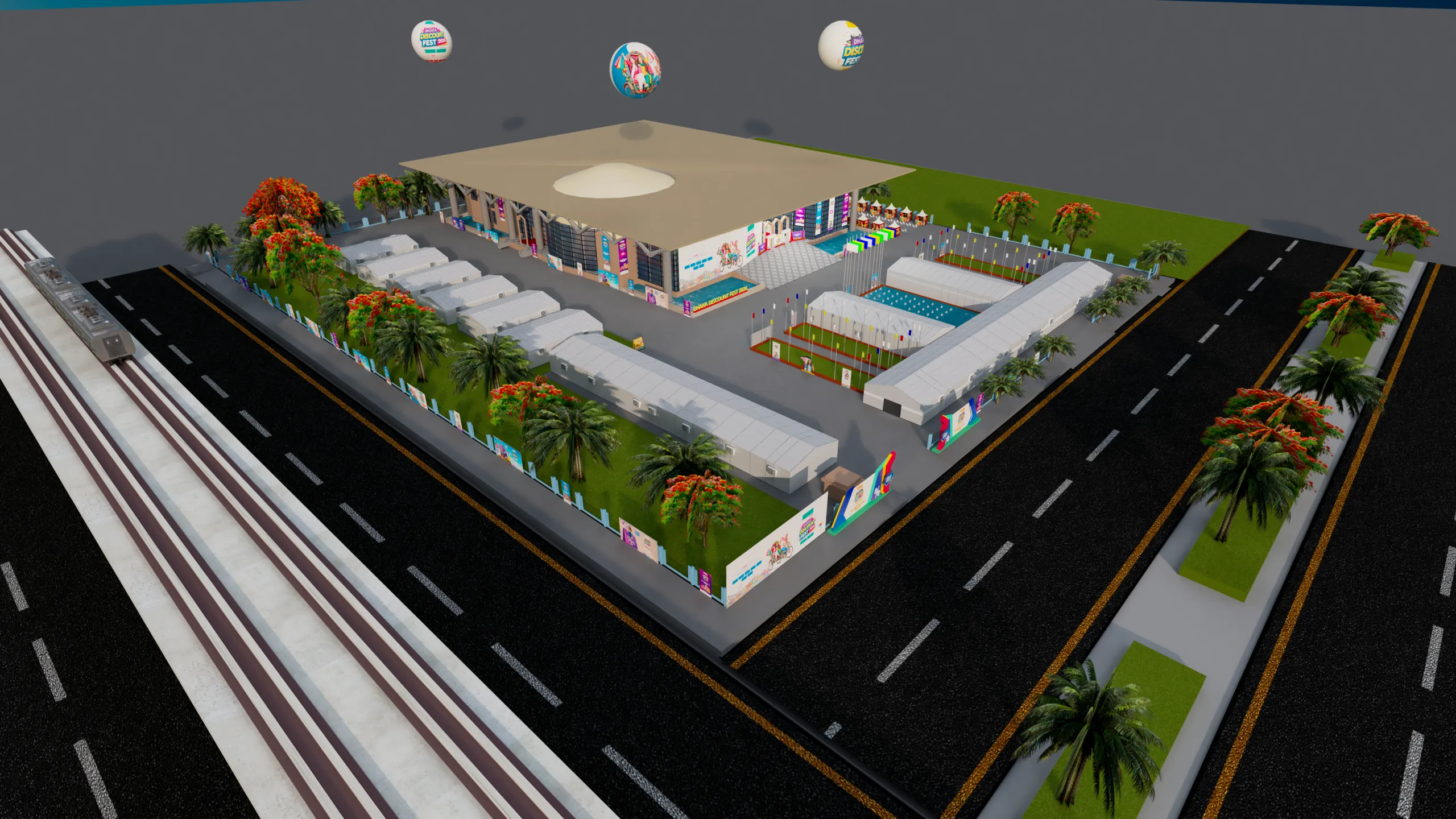 Isometric Grounds Layout